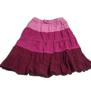 Children’s place Girls velvet shades of pink skirt